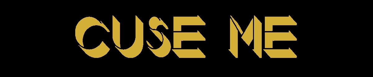 CUSE ME Gold Logo